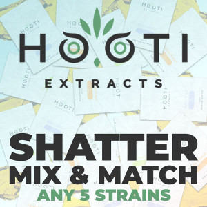 Herb Approach Hooti Extract Shatter 5 Pack Deal